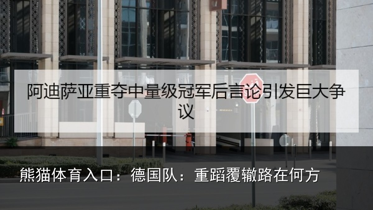 熊猫体育入口：德国队：重蹈覆辙路在何方